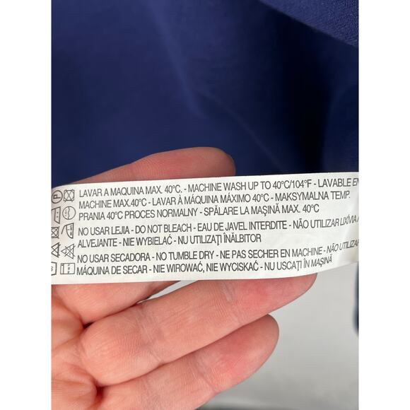 Zara Basic pullover sleeveless knee-length dress in blue, size XL NWT - Picture 5 of 9